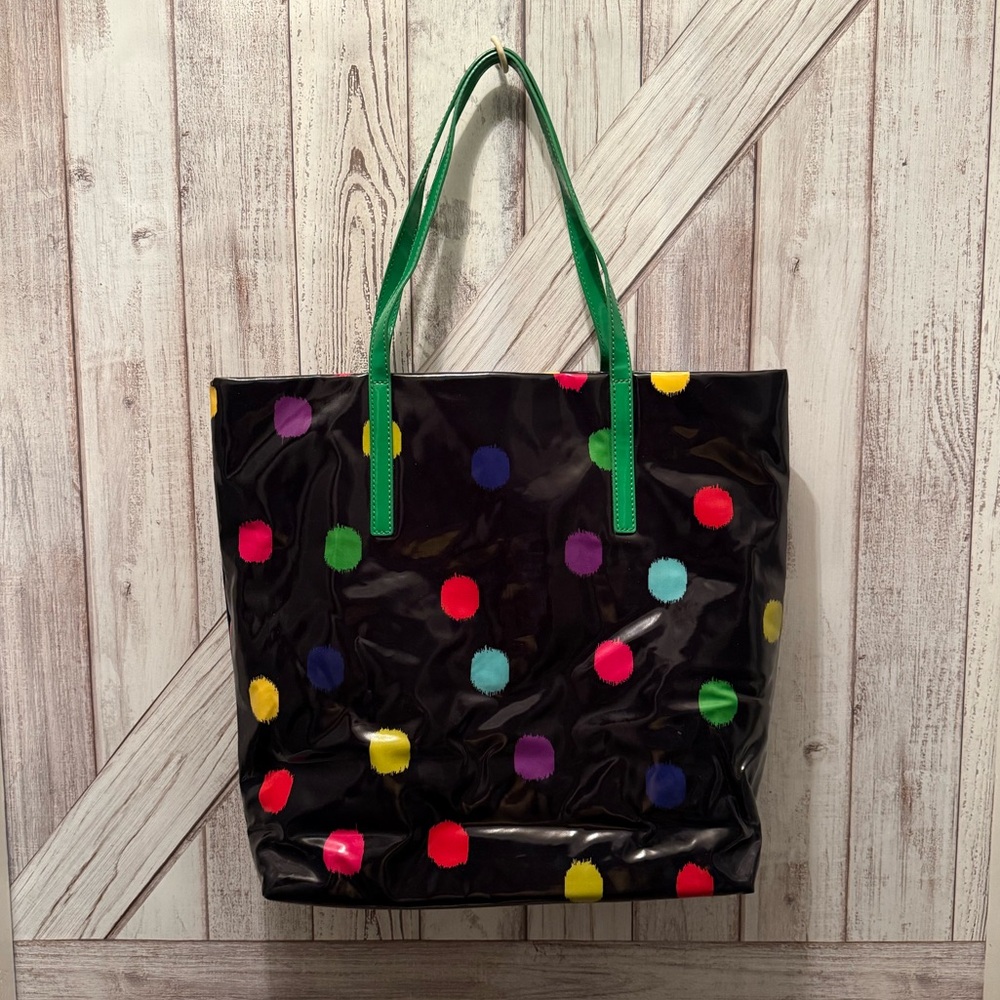 kate spade New York Retro Polka Dot Daycation Tote Bag - Picture 3 of 12